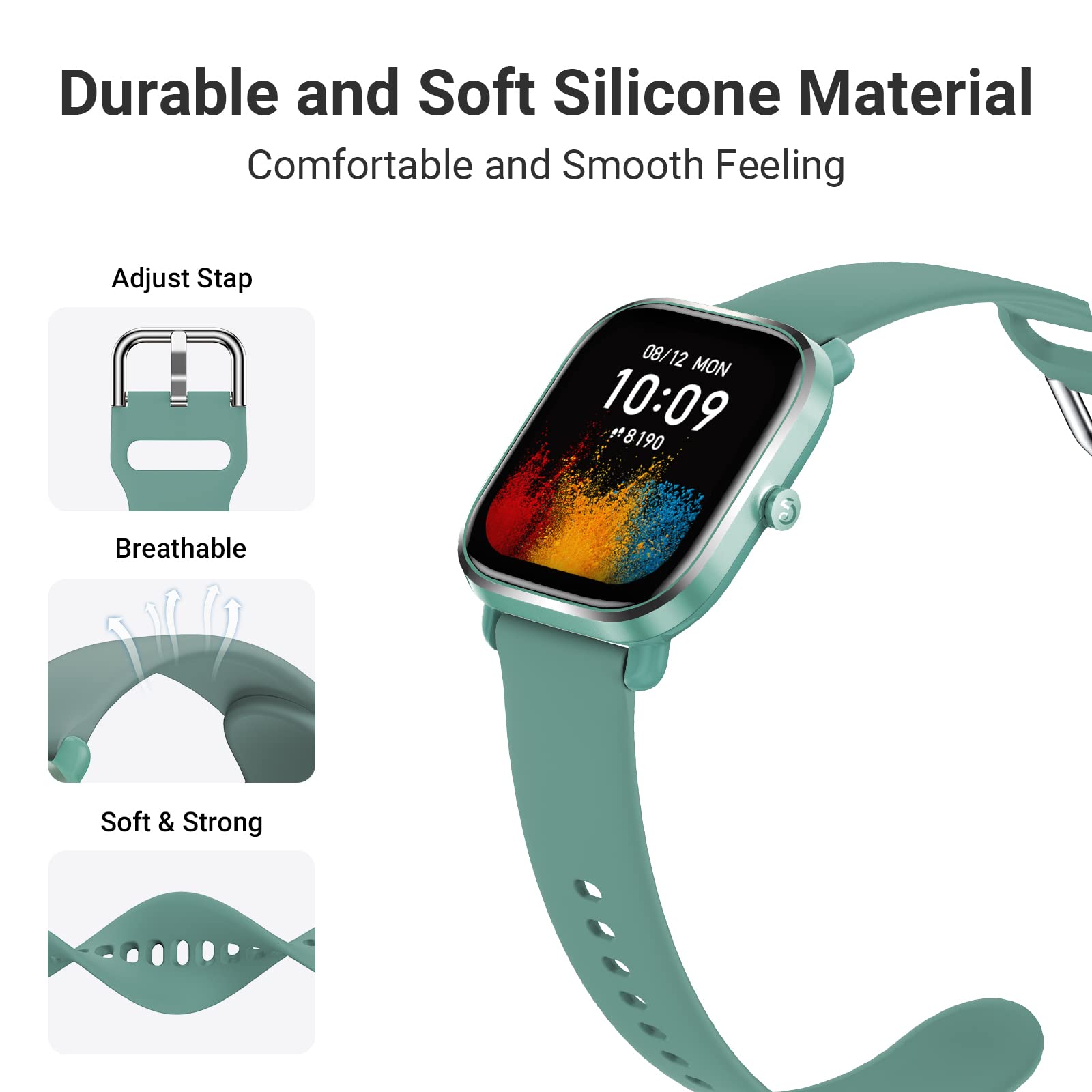 FiiMoo Cinturino Compatibile con Amazfit Bip 3/Amazfit Bip 3 Pro/Amazfit GTS 4/GTS 4 Mini/Amazfit GTS 3, 20mm Ricambio Cinturino, Cinturini Magnetici in Silicone per Amazfit GTR Mini-Colore Arancione