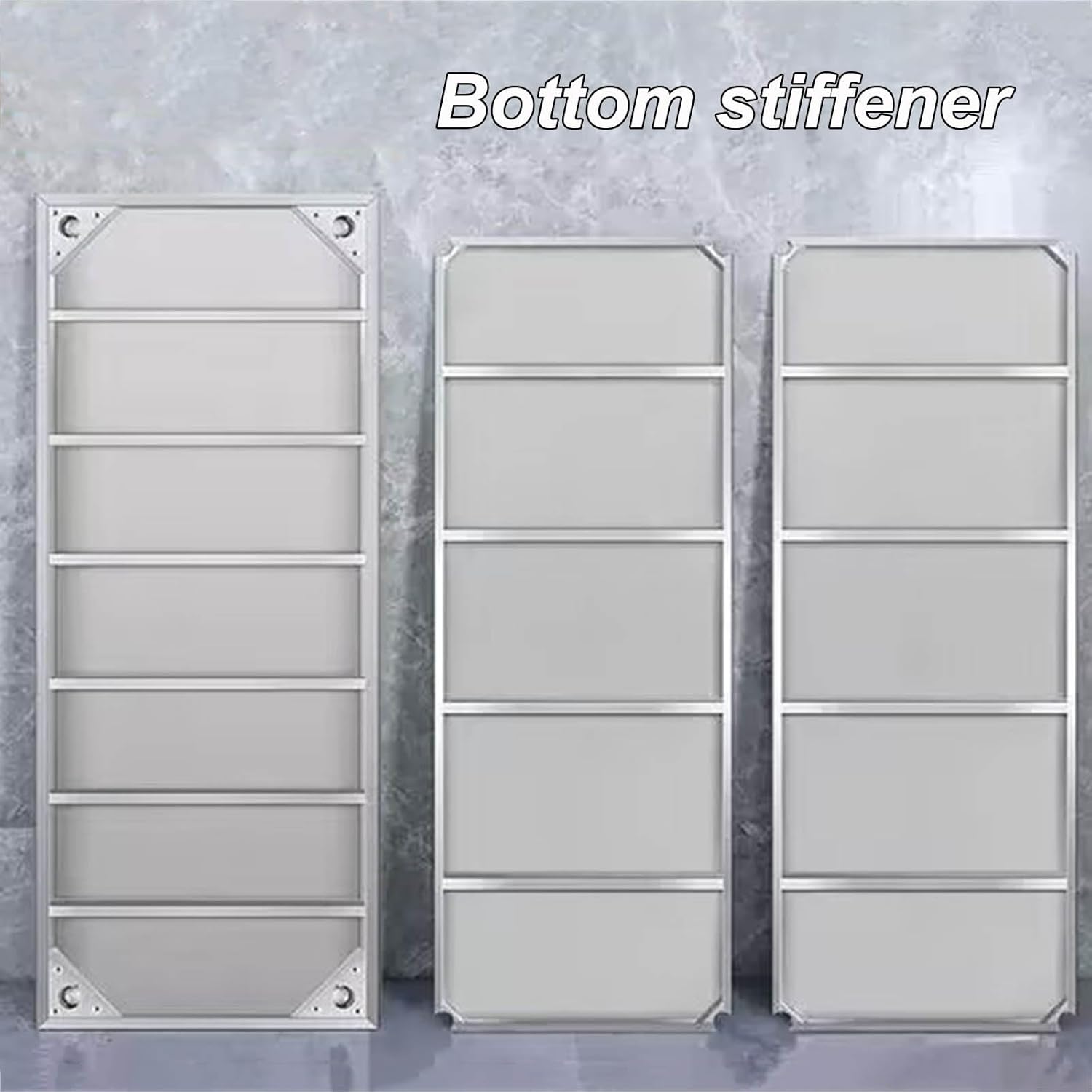 Workbench Triple-Layer Stainless Steel Storage Rack Commercial Kitchen Worktable Platform 8 Adjustable Support Legs Open Metal Prep Table(100x40x80cm/39.4x15.7x31.5”)