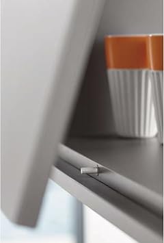 Blum Tip-on for Doors 956A1004 Long Version with Magnet, Grey