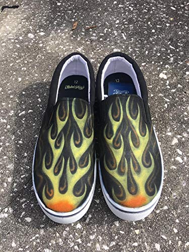 airbrushed shoes
