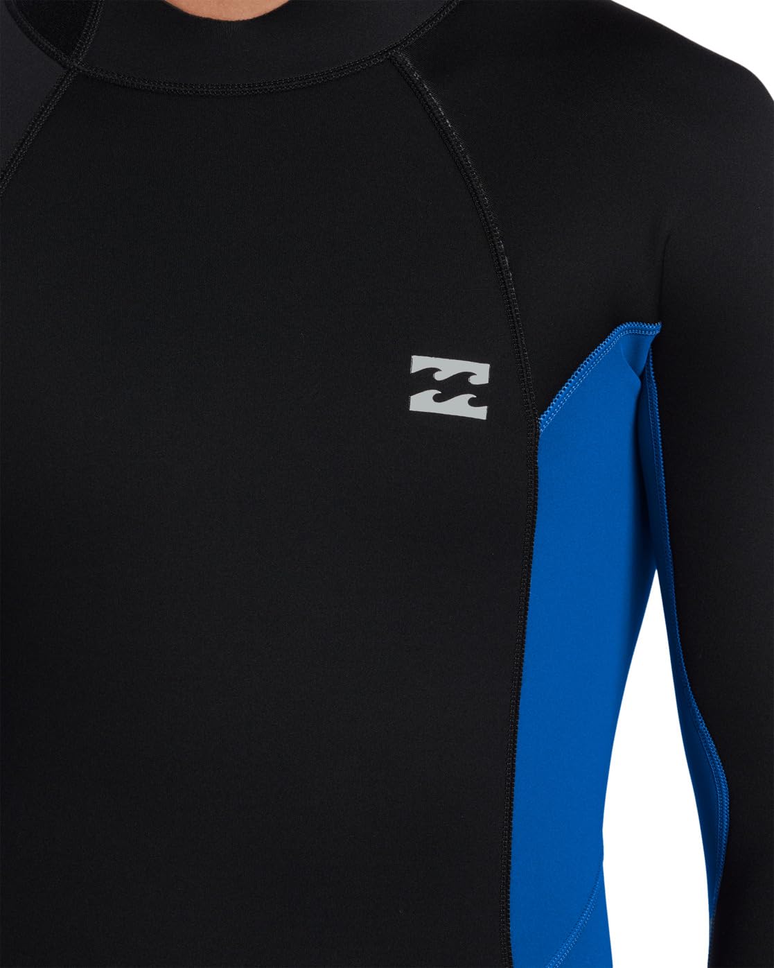 Billabong Męska folia 3/2 mm z zamkiem błyskawicznym z tyłu GBS kombinezon - średni niebieski - częściowo z recyklingu