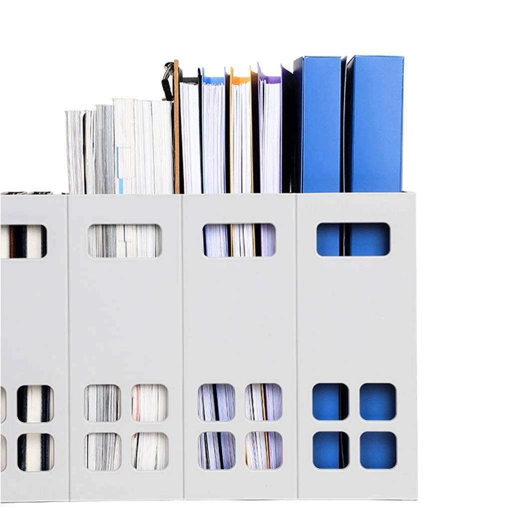 File Manager - Organizer per riviste, per aule e biblioteche, colore: bianco