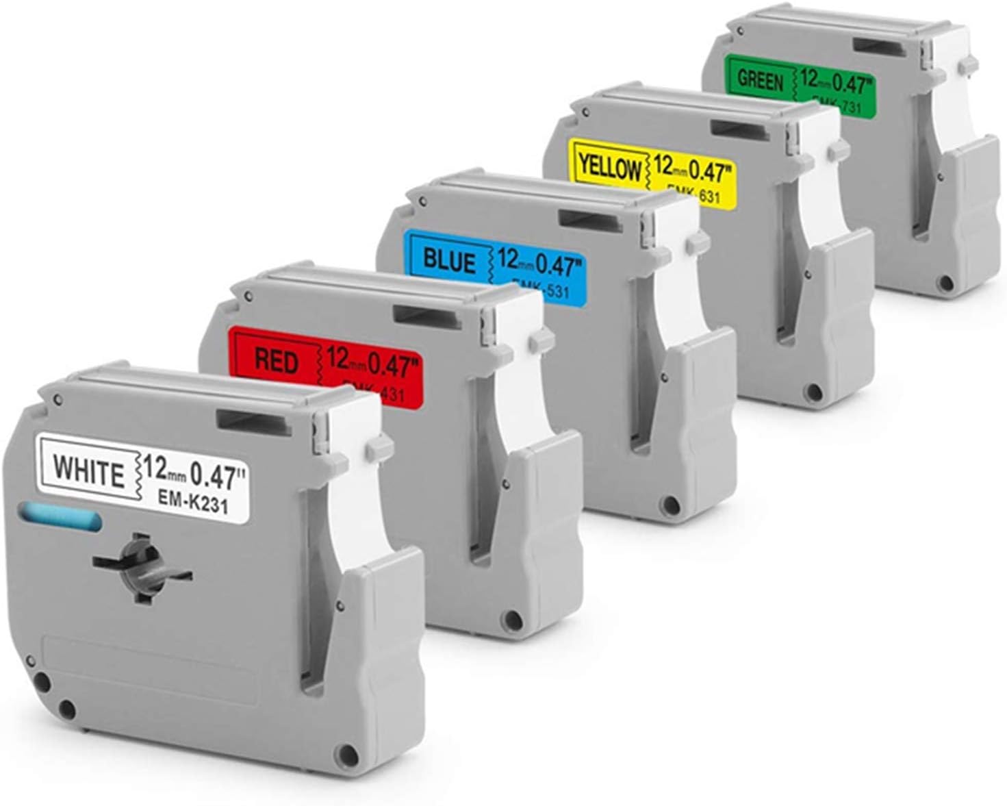 PTM95 Label Tape Ptouch M Tape Replacement for Brother P Touch M Tape