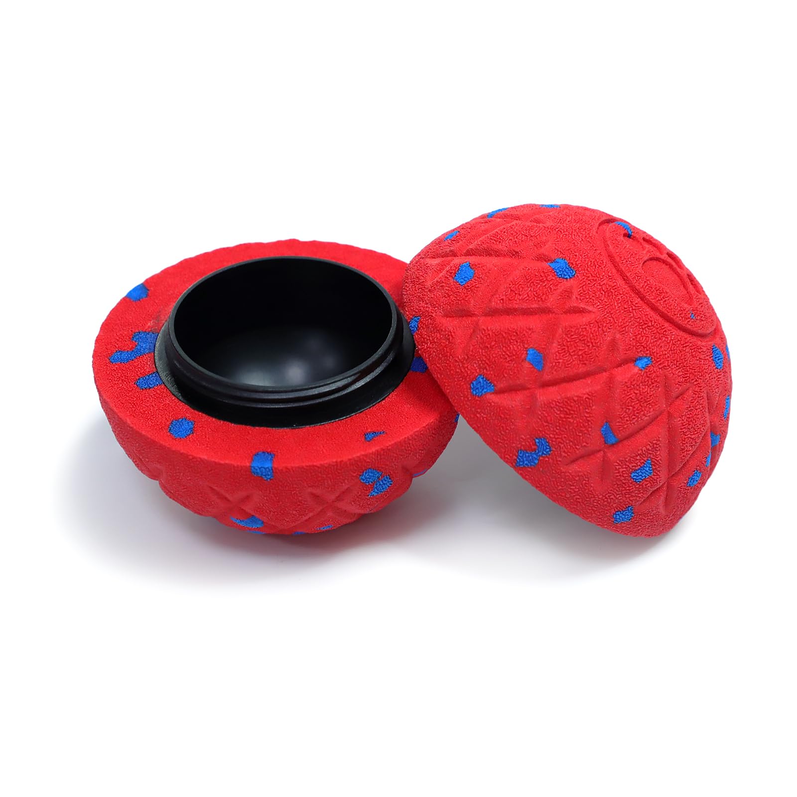 Balle pour chien SCHITEC rouge avec sa coque remplaçable durable