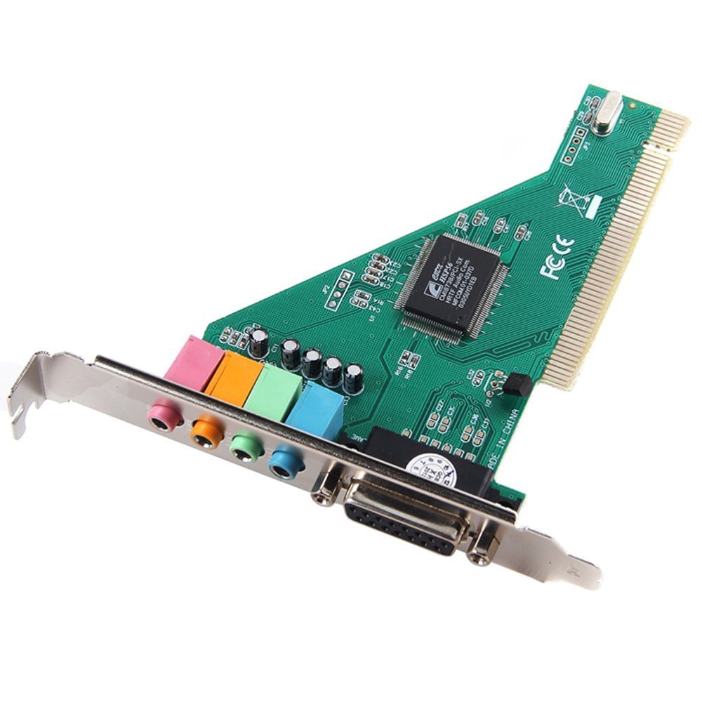 Carte Son Interne PCIe 5.1 - Puce CMI8738 - Pour Windows 7/8/10 - Son 3D