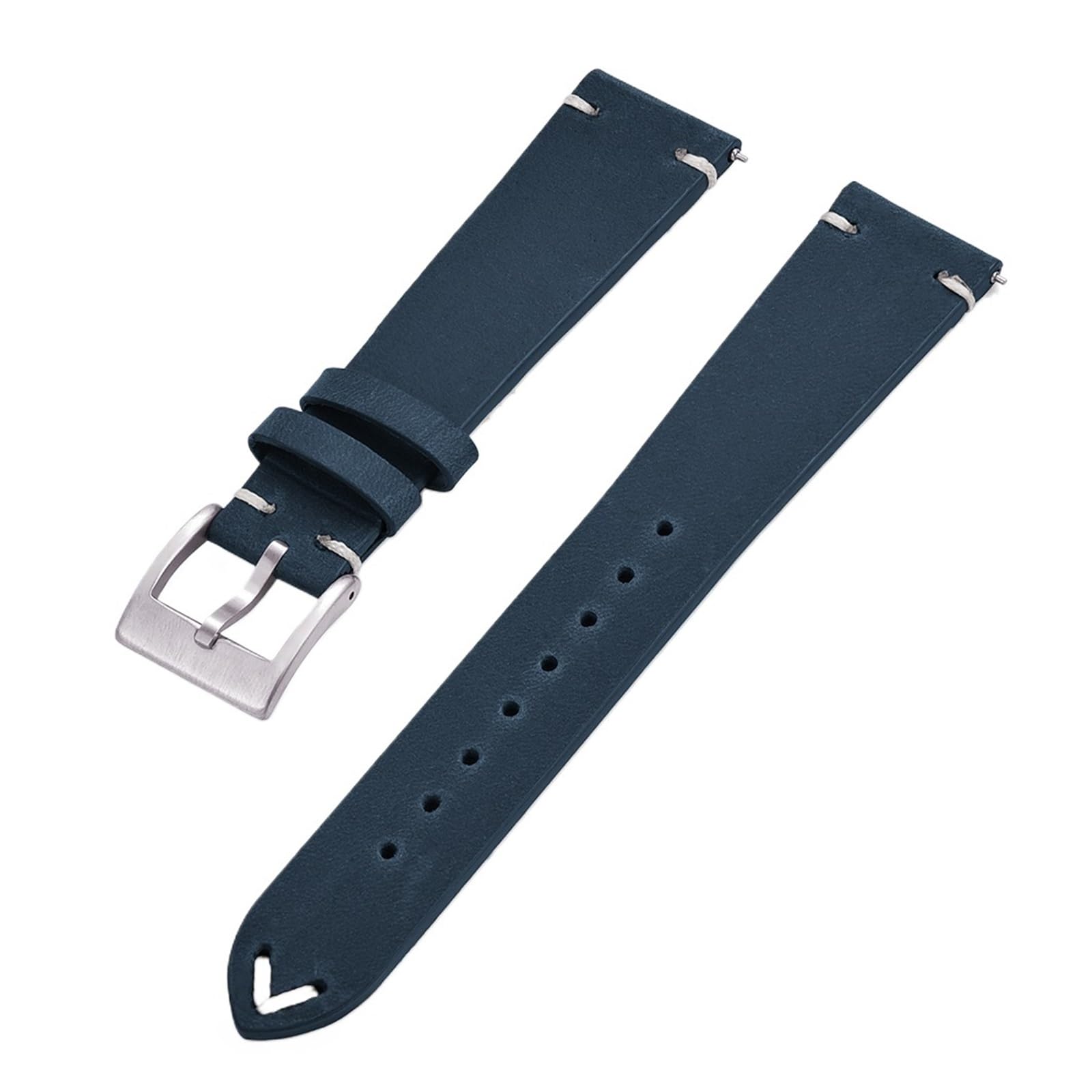 Uhrenarmband， Uhrenarmband aus echtem Leder mit Schnellverschluss for Herren und Damen