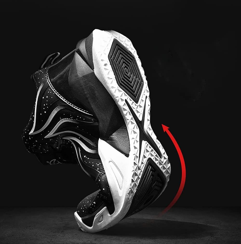 Amazon Co Jp バスケットシューズ メンズ 防水 防滑 通気 軽量 スポーツシューズ ハイカットスニーカー レザー ランニング フィットネスシューズ カジュアル 通学 通勤 ファッション Amazon Co Jp バスケットシューズ メンズ 防水 防滑 通気 軽量 スポーツシューズ ハイカットスニーカー レザー ランニング フィットネスシューズ カジュアル 通学 通勤 ファッション