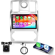 Hodozzy [4G+64G] Android Car Stereo for Chrysler 300C 2004-2011 with Wireless Carplay Android Auto, 9 inch Touch Screen with GPS, Mirror Link, Bluetooth, WiFi, DSP, FM/RDS Radio