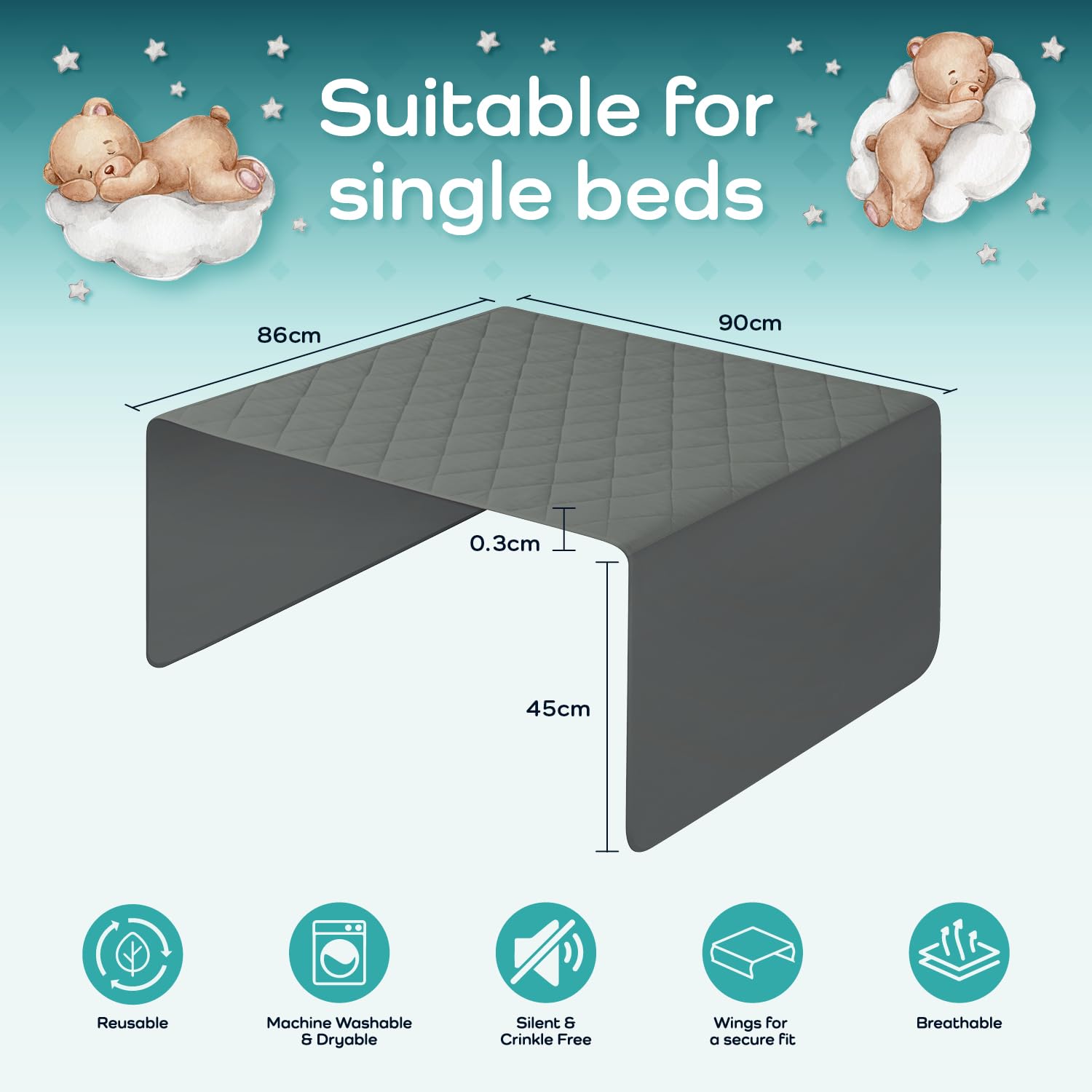 Guardedsleep potty training bed sheets - Image 3