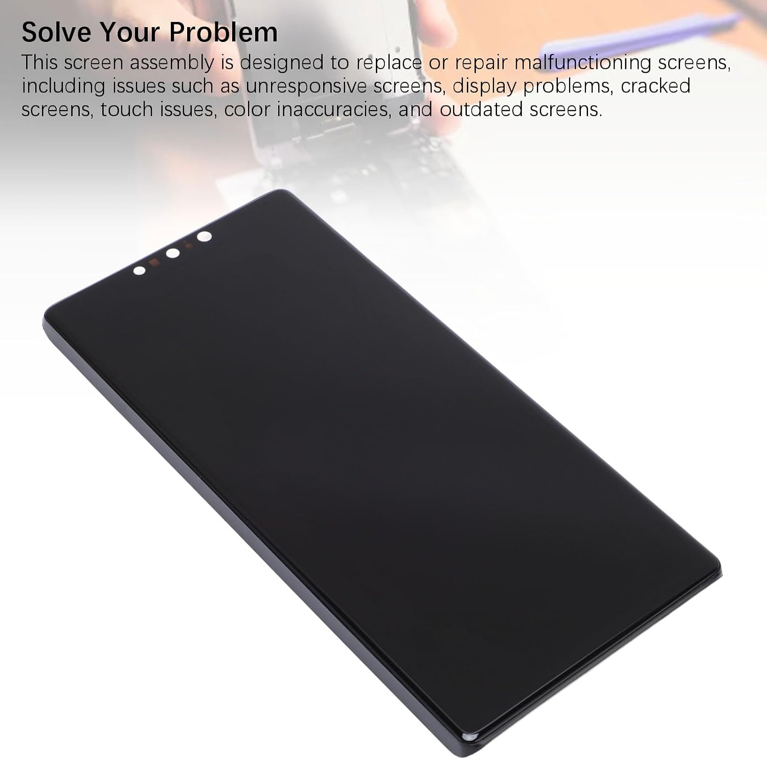 Phone TFT Screen Replacement for Mate 30 Pro, Touch Screen Display Digitizer Assembly with Repair Tools
