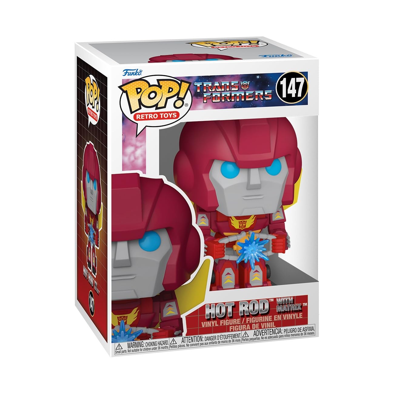 Amazon.com: Funko Pop Vinyl: Transformers - Hot Rod with Matrix