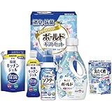 冬の贈り物お歳暮 消臭抗菌・ボールドギフトセット ギフト工房 P&Gボールドジェル（640g）･抗菌消臭ソフター（350g）･除菌キッチンジェル（200ml）･除菌キッチンジェル詰替用（160ml）･洗たく槽クリーナー（100g）×各1
