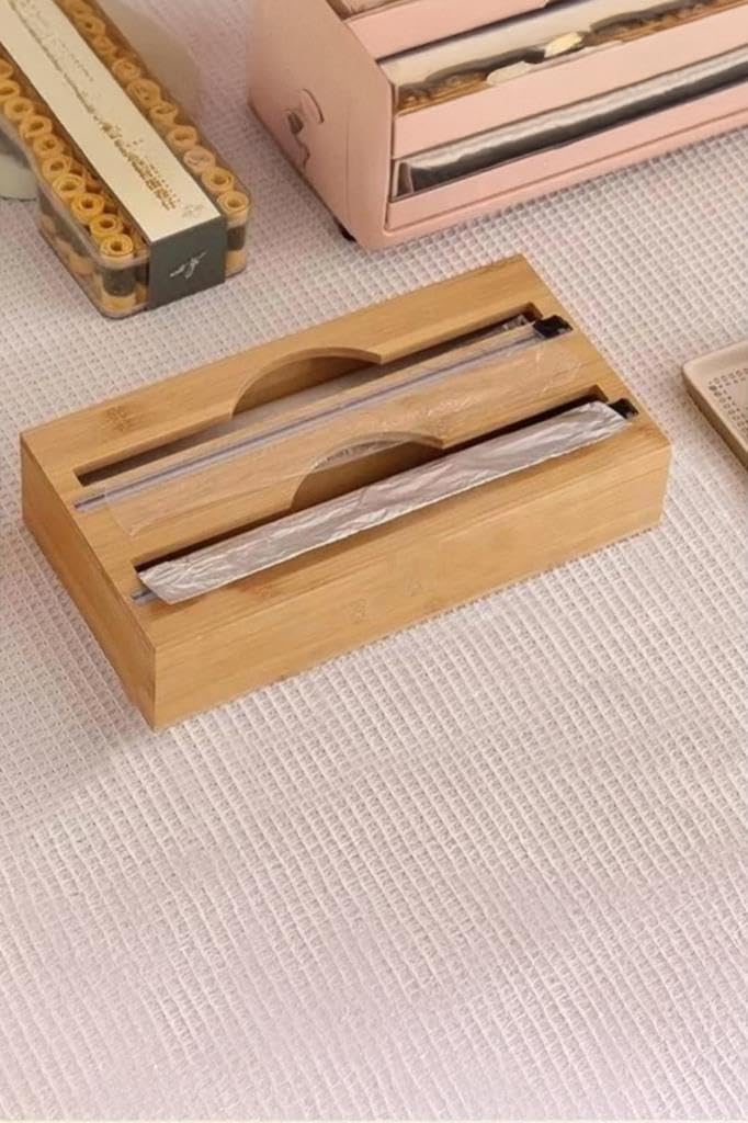 Mien 2 Li Bambu Streç Folyo Kutusu Aluminyum Kutusu