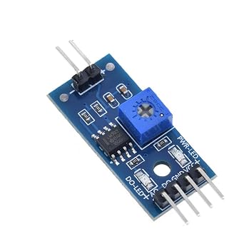5-Pack LM393 Soil Moisture Sensor, 3.3V-5V
