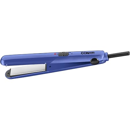 Amazon.com: Conair Satin Touch Plancha Plana,1 Pulgada, Azul : Belleza y  Cuidado Personal