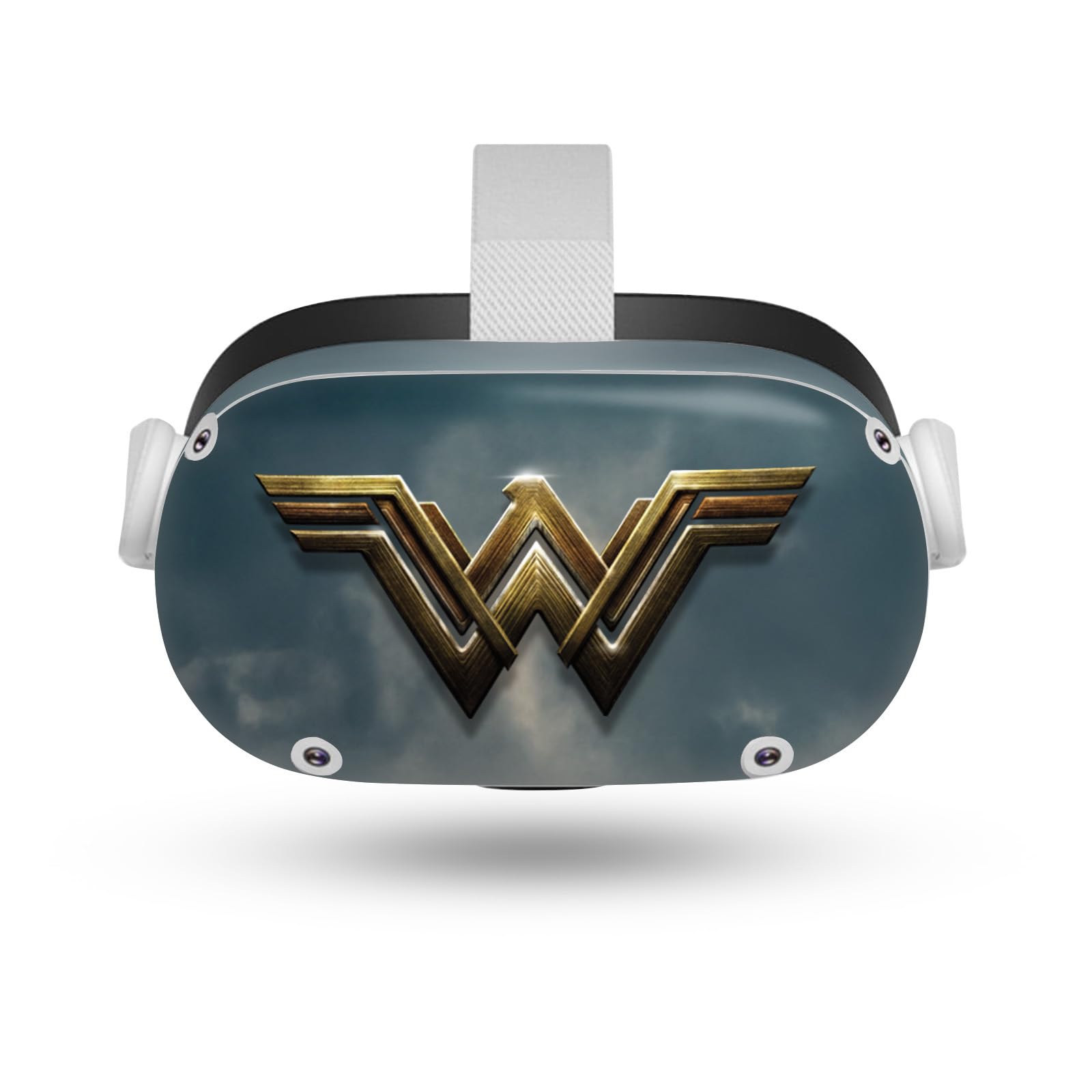 Head Case Designs Officially Licensed Justice League Movie Wonder Woman Poster Logo and Character Art Vinyl Sticker Skin Decal Cover Compatible with Meta Quest 2