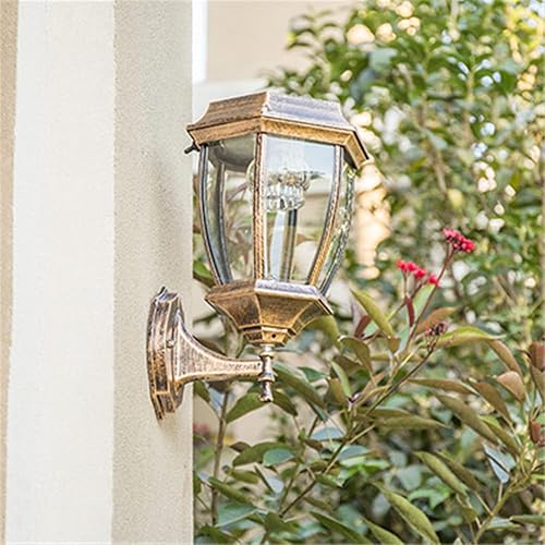 Miniatura 2 de Decoración solar de jardín al aire libre, lámpara LED de pared para exteriores, impermeable, panel solar, luz de pared solar de 7 pulgadas, luz