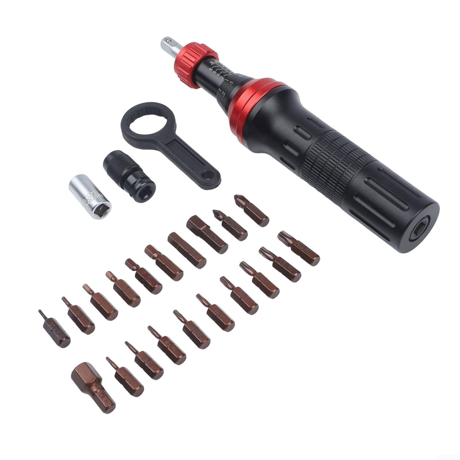 Set di 24 cacciaviti dinamometrici precisi 1-6Nm (1-8N.M)