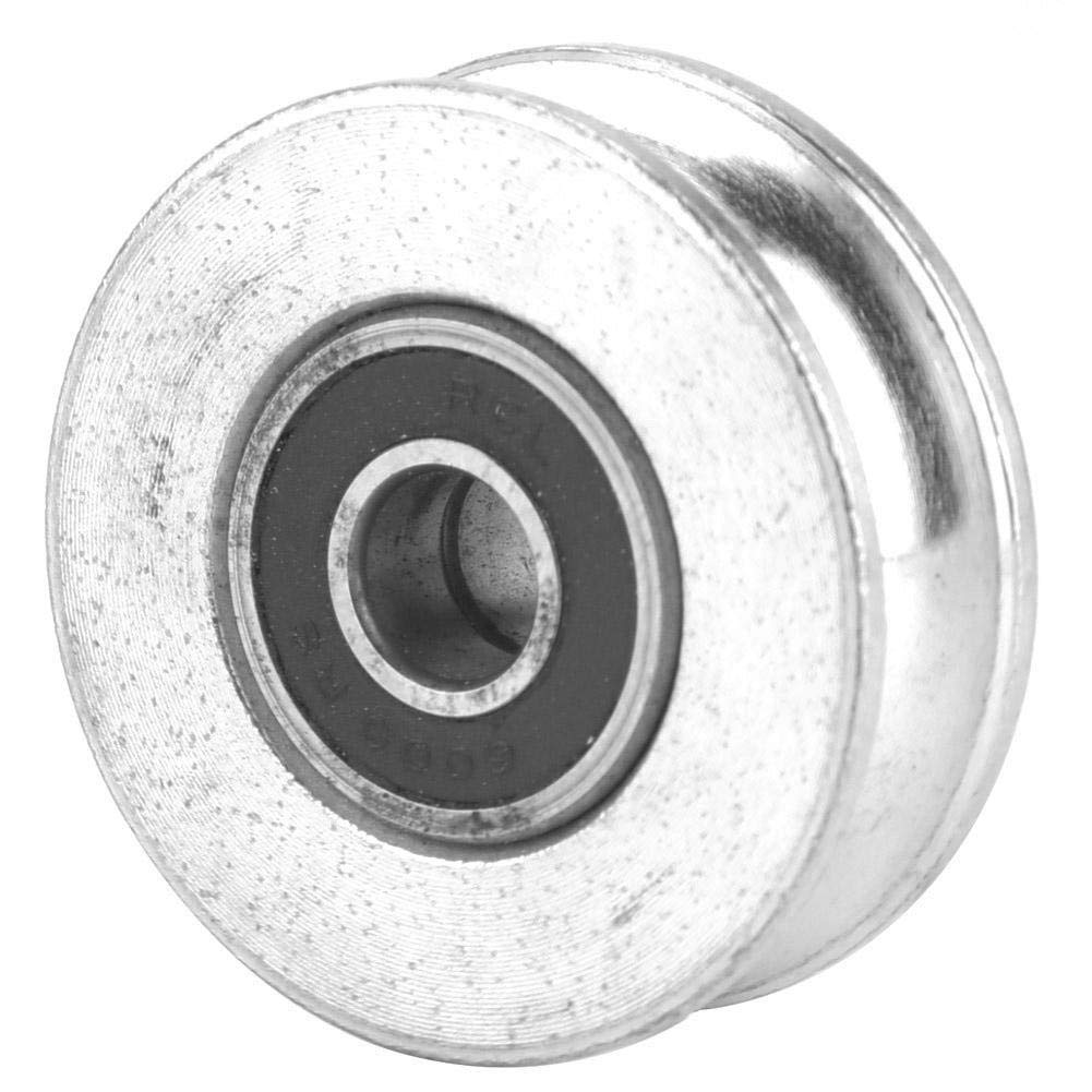 U Type Groove Ball Bearing Guide Pulley Wheel, Block Wire Rope Lifting