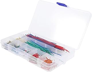 FELTECHELECTR 560pcs 14 Wirebreadboard Breadboard Prototyping Free Electric Wire Jumper Lengths Electronic for