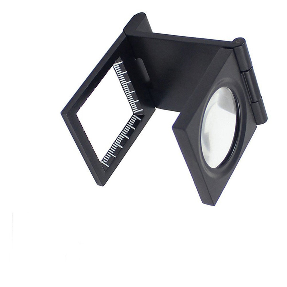 Yosoo 10X 28mm Mini Three-Folding 10X Magnifier Zinc Alloy Magnifier ...