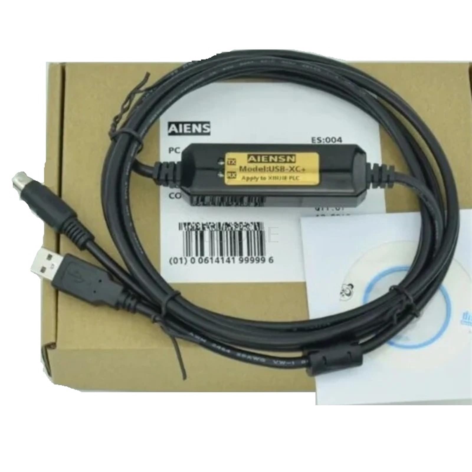 Câble de programmation USB-XC isolateur FTDI pour automate programmable industriel compatible Win7