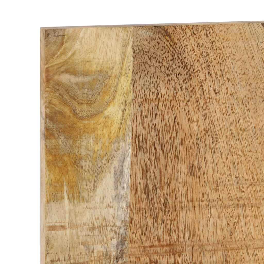 vidaXL Cabecero de Cama 140 cm Madera Maciza de Mango Rugoso
