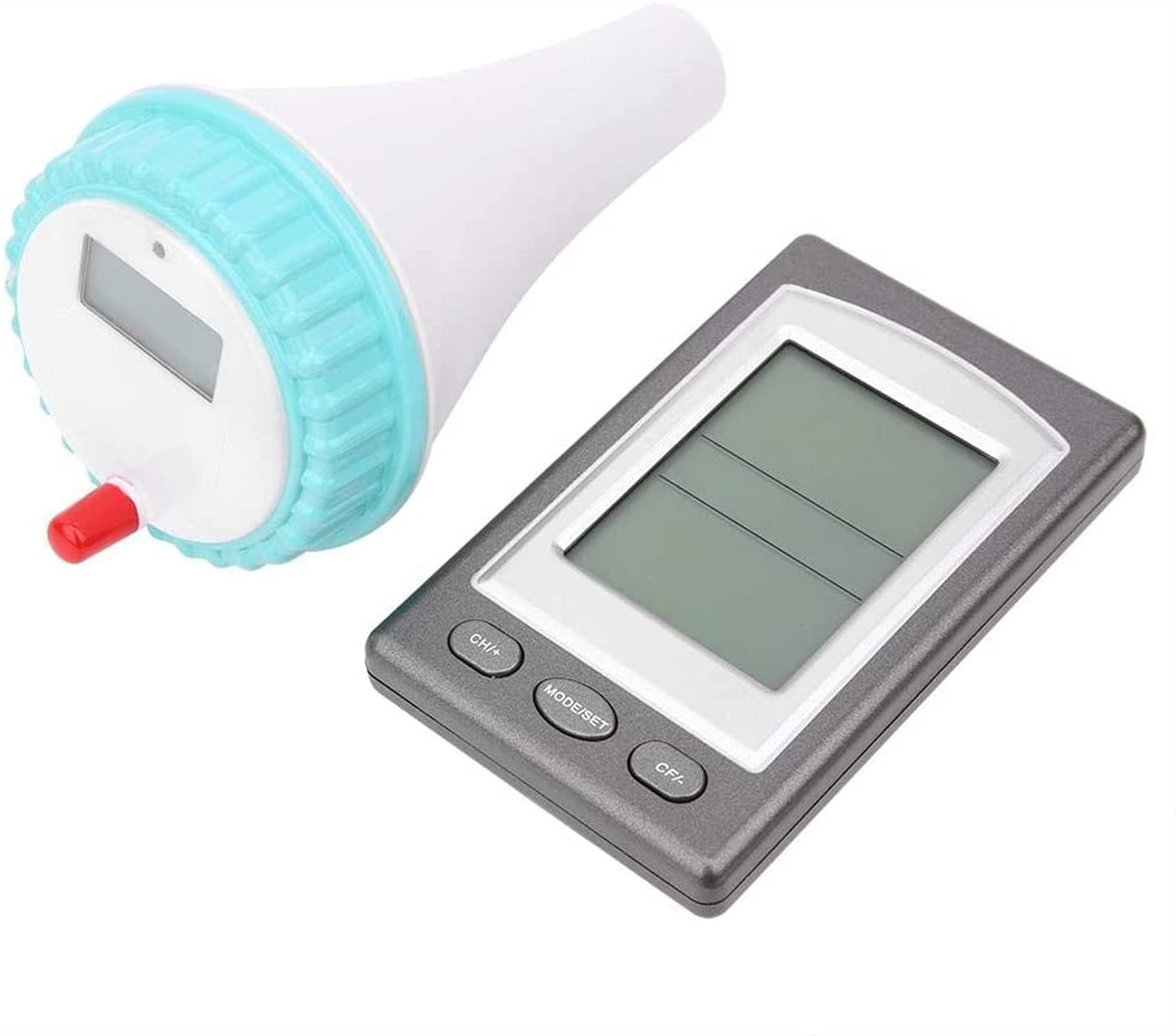 Thermomètre de la Piscine, Thermomètre floteux sans Fil Thermomètre de température de l'eau pour la Piscine, Spa, Baignoire, Bain à remous, Aquarium, étang