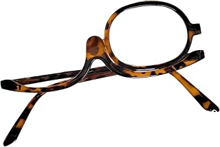 carl vinson® Make up Reading Glasses Magnifying Makeup Glasses Flip Up Cosmetic Readers | Red | (+1.00) Price In India