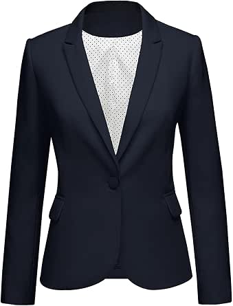 LookbookStore Women's Business Casual Long-Sleeve Blazer