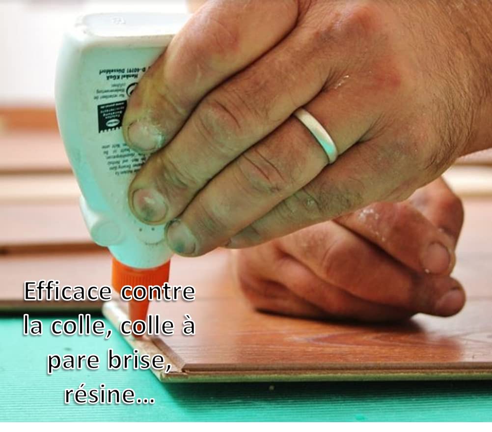 Lingettes nettoyantes pro - Salissures intenses : Colles, peintures, vernis, résines ! mains et surfaces - Chantiers, garages, Mécaniciens, peintres ... 70 lingettes