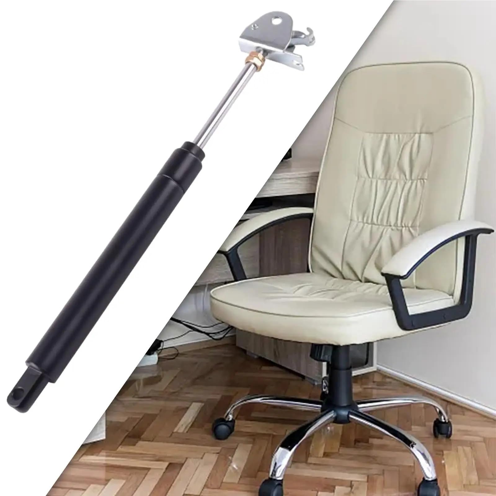 L'asta pneumatica del cilindro di sollevamento della molla a gas ha esteso 36 cm for il sedia girevole Installa facilmente materiale metallico universale versatile