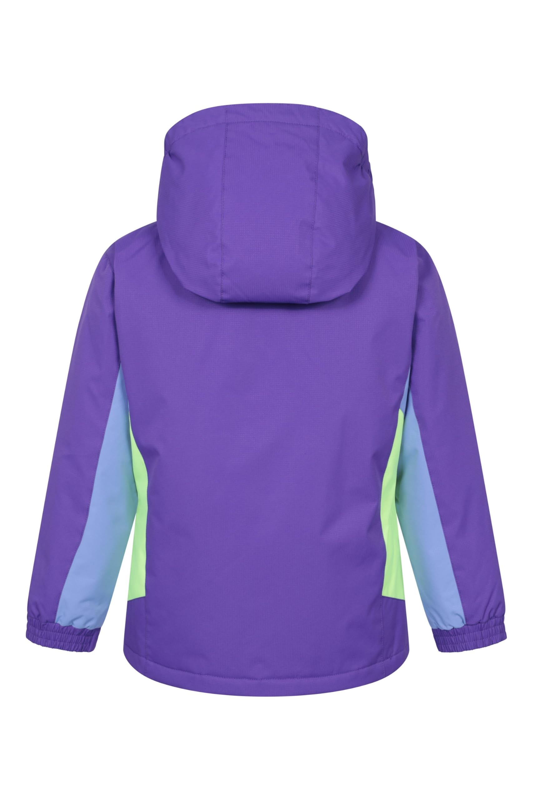 Mountain Warehouse Honey Veste de ski pour enfant – Imperméable à la neige, poignets réglables, veste pour enfant avec doublure en polaire, jupe de neige intégrée, veste d'hiver – garde les enfants au