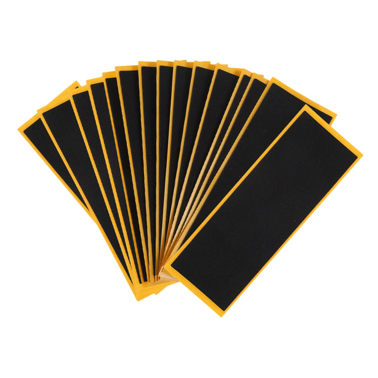 Toyvian Fingerboard Foam Grip Tape 24Pcs Non-Slip Adhesive Skateboard Finger Tapes Replacement for Mini Finger Skateboard Supplies