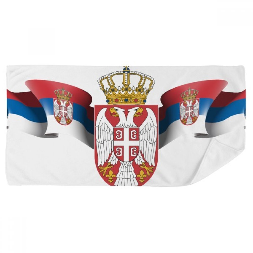 Serviette de bain Serbie douce 35x70cm résout le problème de séchage lent en voyage
