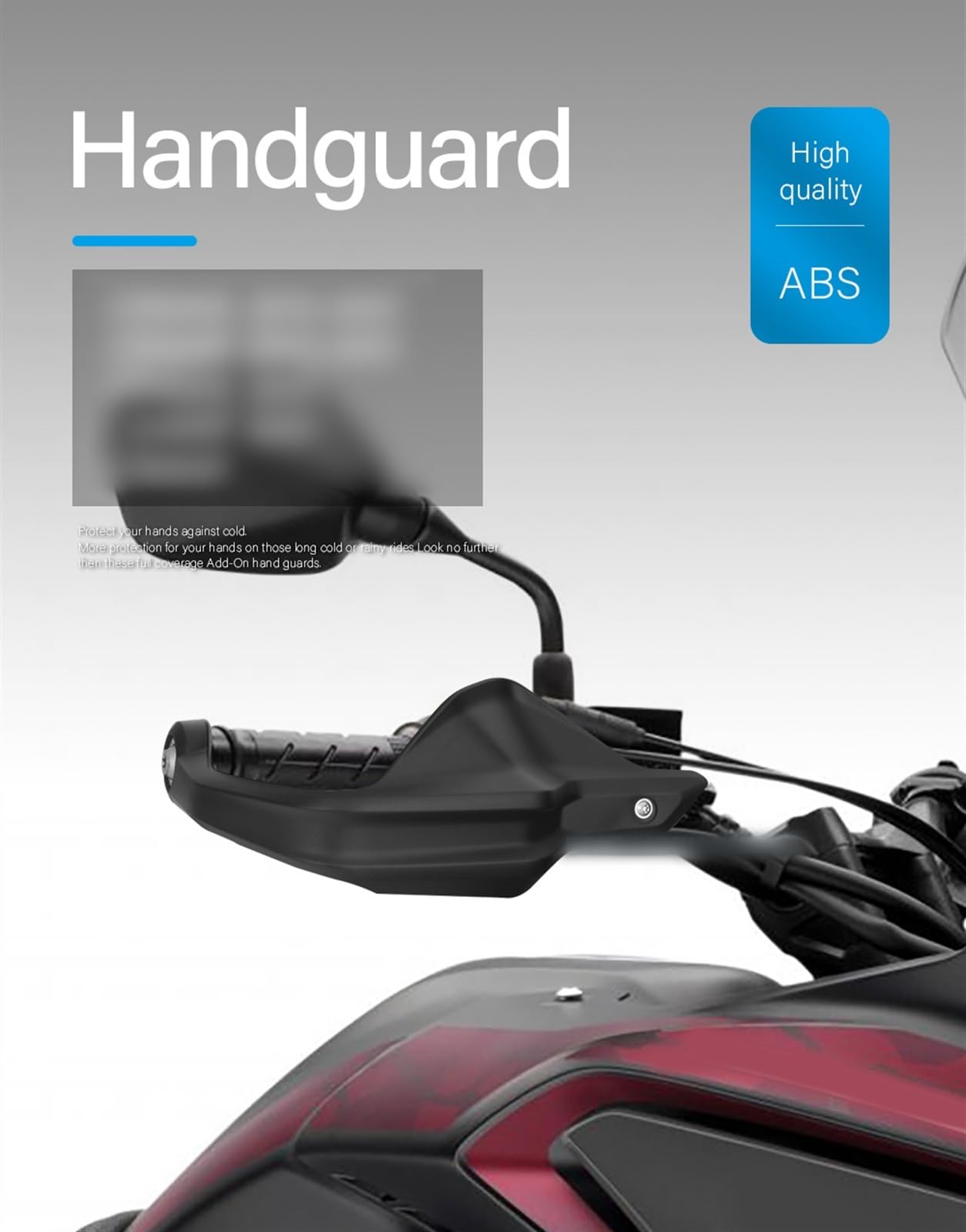 Moto Paramani Scudo CB 500 X Protezione della Mano Protezione Parabrezza per H&Onda CB500X 2013 2014 2015 2016 2017 2018 2019 2020 2021 Accessori