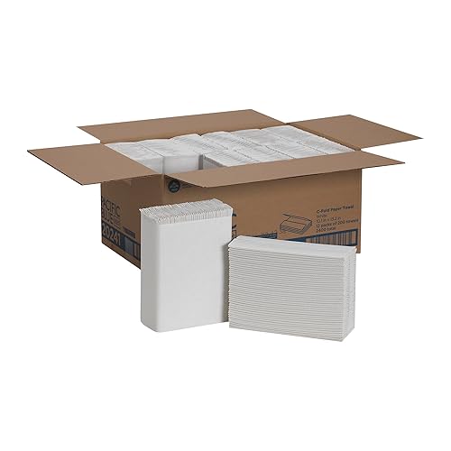 Georgia-Pacific - Toallas de papel Preference de un pliegue, color blanco, C-Fold, 12