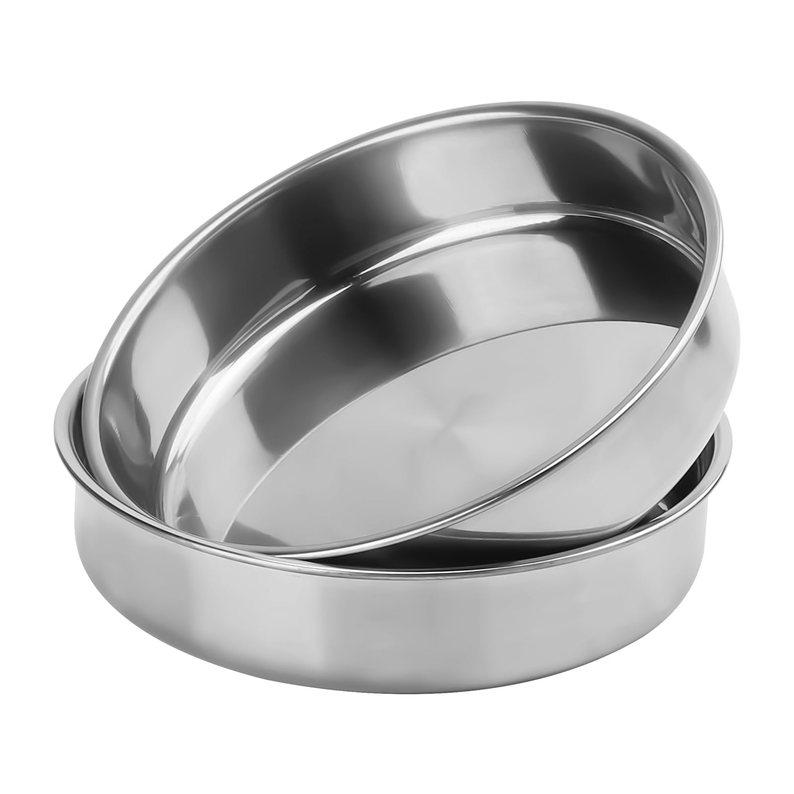 Lot De 6 Moules à Gâteau 10.2 Cm KEILEOHO Lot De 6 Moules à Gâteau Ronds De 10,2 Cm, Moules à Lot De 6 Moules 10.2 Cm