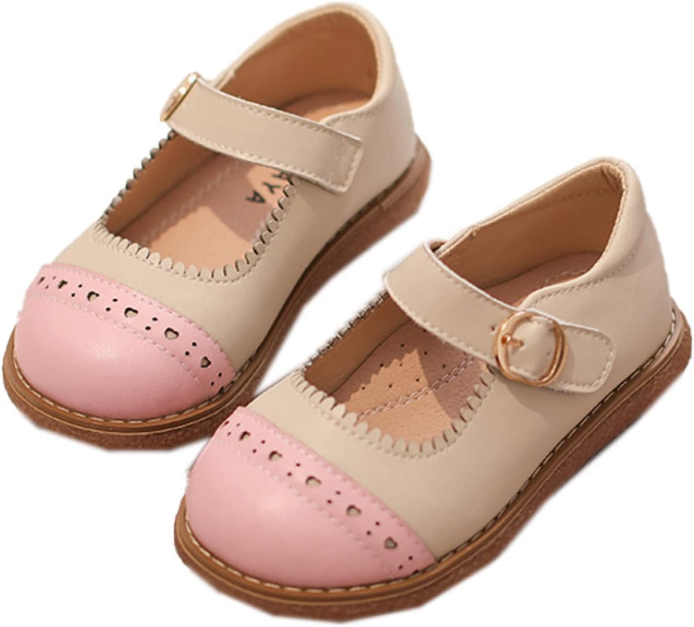 [ヤク] ドレスシューズ キッズ フォーマルシューズ 女の子 発表会 パンプス 子供 フリル マジックテープ ラウンドトゥ シューズ