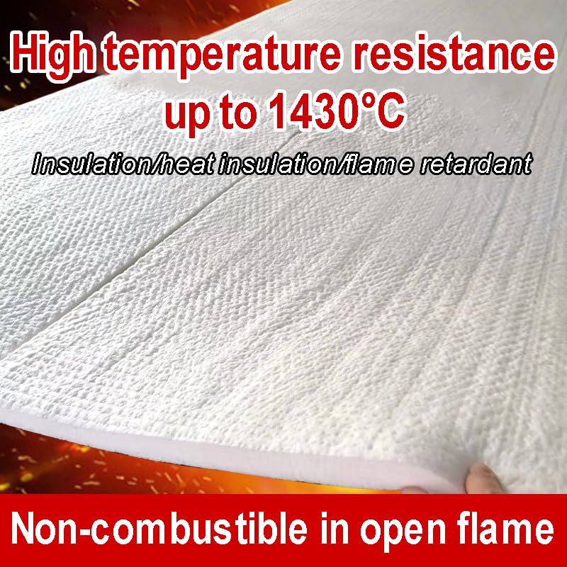 Laine de céramique,1*0.6m Rouleau D'isolation Ignifuge,résistant aux hautes températures jusqu'à 1430°C,6mm,10mm,20mm,30 mm,40mm,50mm,convient pour les lave-vaisselle,l'isola(Size:20mm (0.79"))