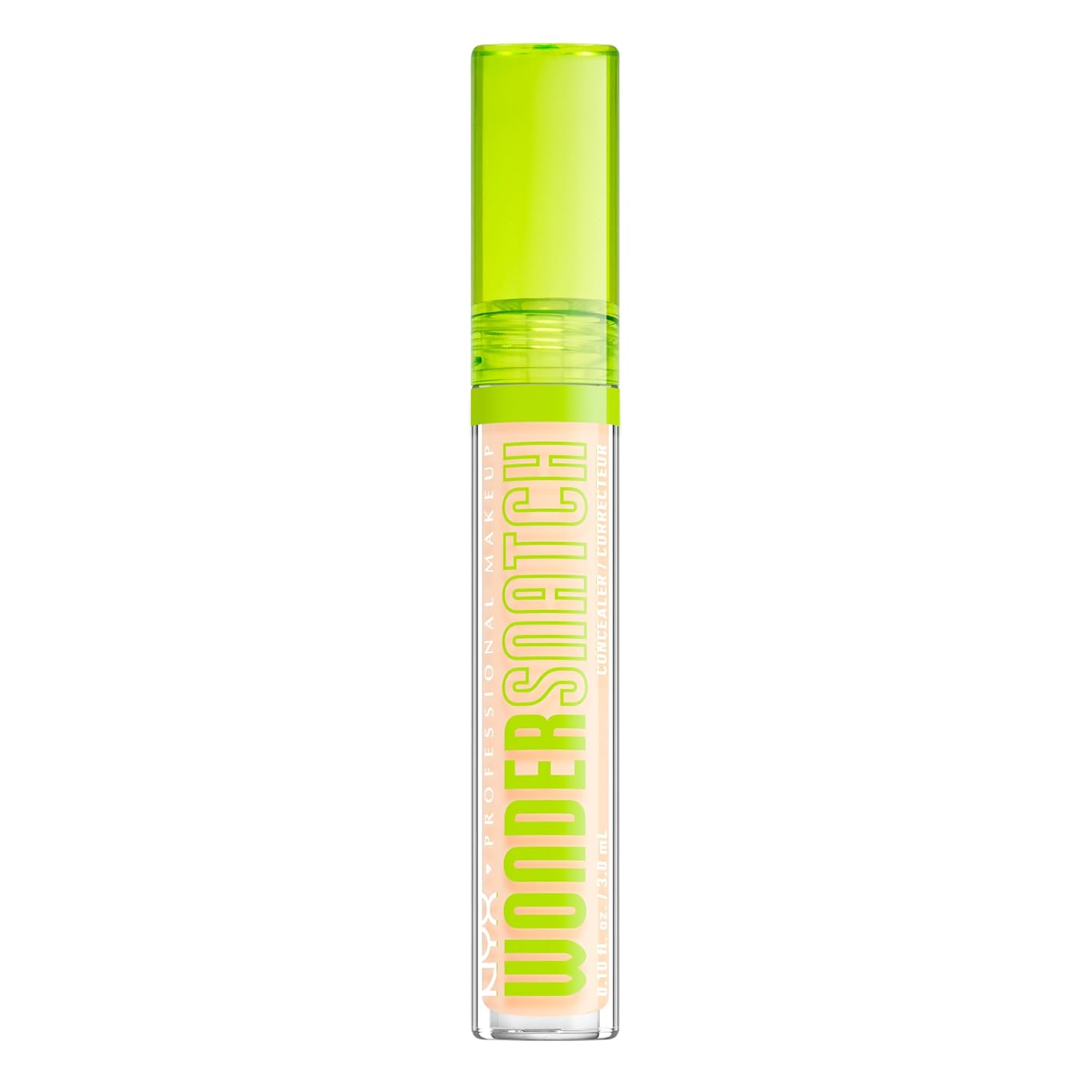 NYX PROFESSIONAL MAKEUP Wonder Snatch Concealer, Brightening, Lifting & Snatching Full Coverage Makeup Concealer with 24HR Wear, Vegan & Cruelty Free - Pale