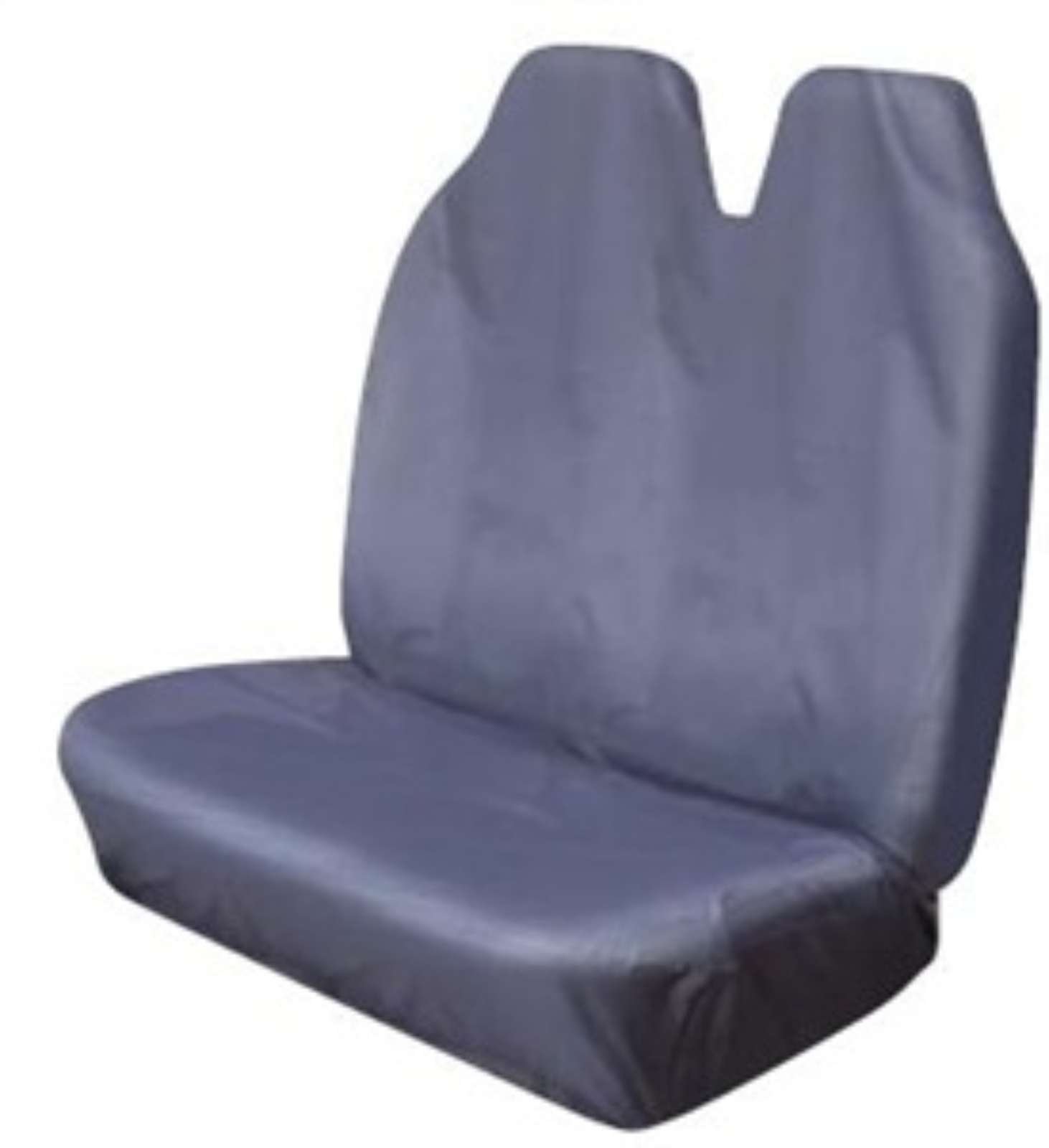 Xtremeauto© FRONT GREY DOUBLE BENCH TAILOR MADE SEAT COVERS FOR TRANSIT 2000-2005