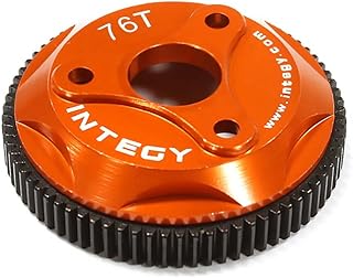 Integy RC Model T8008RED 76T Metal Spur Gear for Traxxas Stampede 2WD, Rustler 2WD & Slash