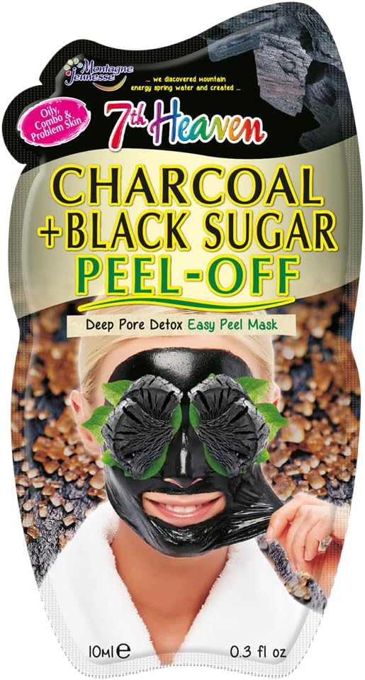 7th Heaven, 13 G (Pack Of 1), Black Montagne Jeunesse M.Jeunesse 7Th 10Ml Peel-Off Mask Sugar