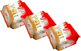 Kit 3 Torrada Integral Sem Glúten Sem Lactose 90g Aminna