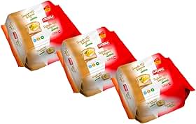 Kit 3 Torrada Integral Sem Glúten Sem Lactose 90g Aminna