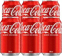 Pack de Coca-Cola Lata 350ML 6 unidades