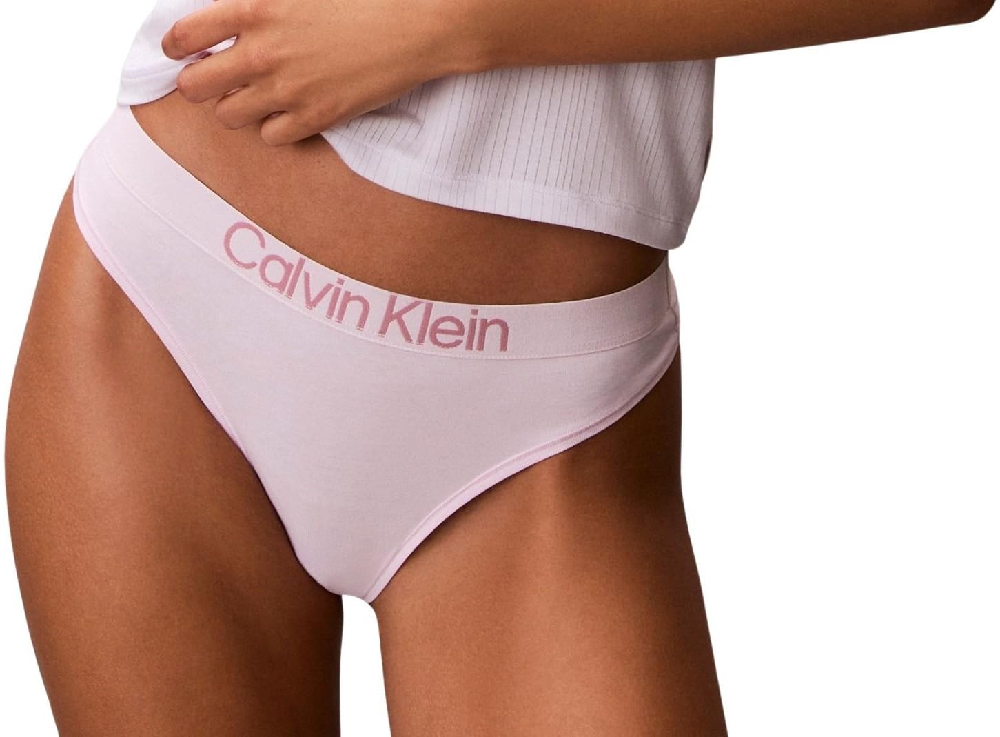 Calvin Klein Women THONG MULTI (Cradle Pink) M