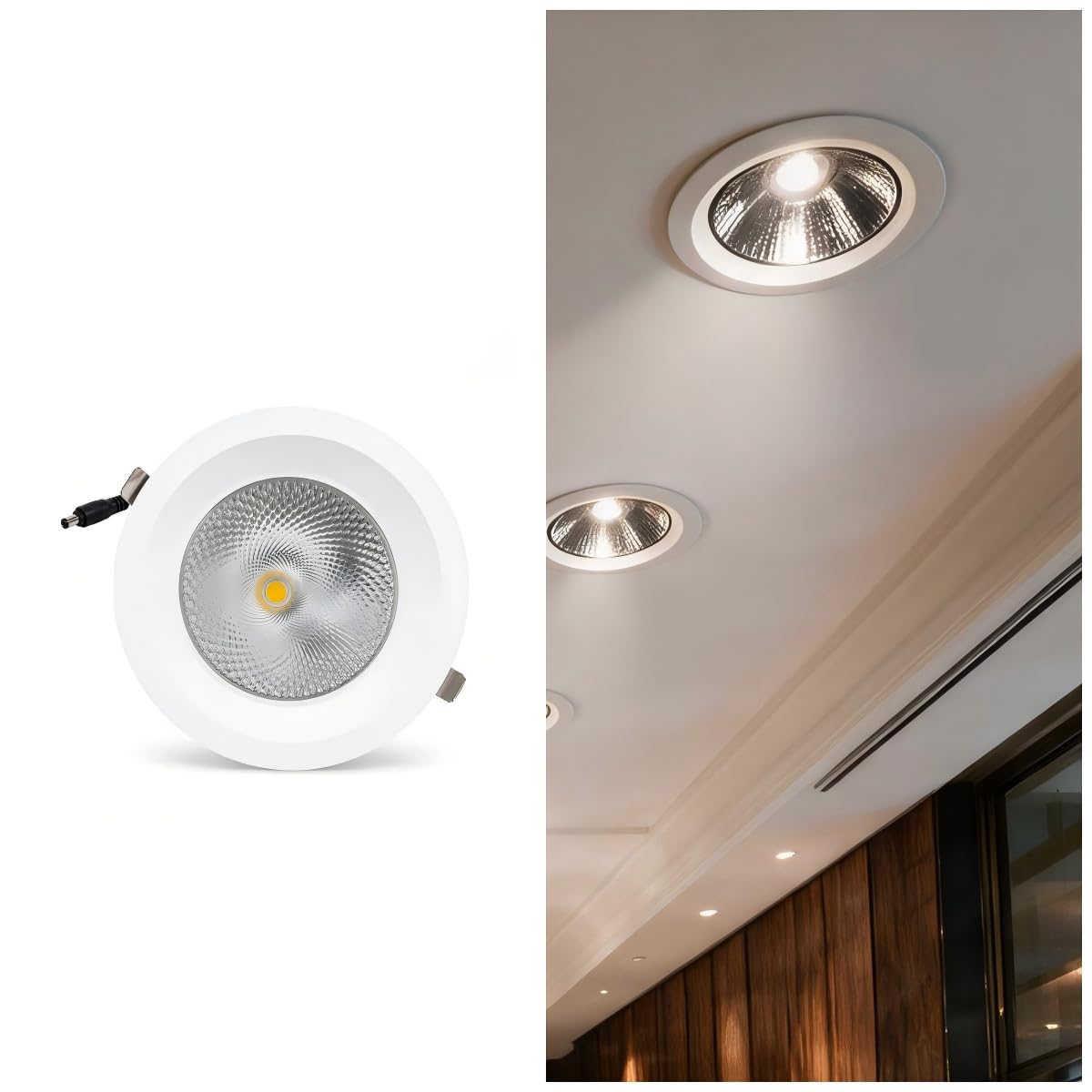 BARCELONA LED Downlight Da Incasso Moda Retail 30W 3000K