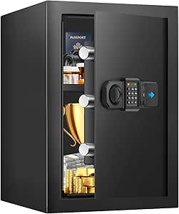 3.3 Cuft Fireproof Safe Box for Home Use, Home Safes with Programmable ...
